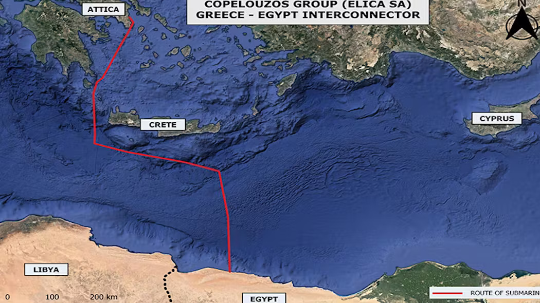 Greek/Egyptian/UAE groups consider Mediterranean power link